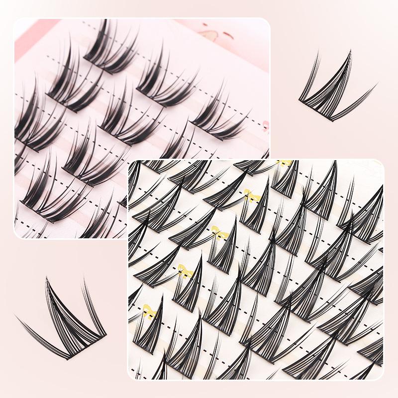 Eyelash Extension Individual - Горячая распродажа: Накладные ресницы-пучки (10 рядов,
