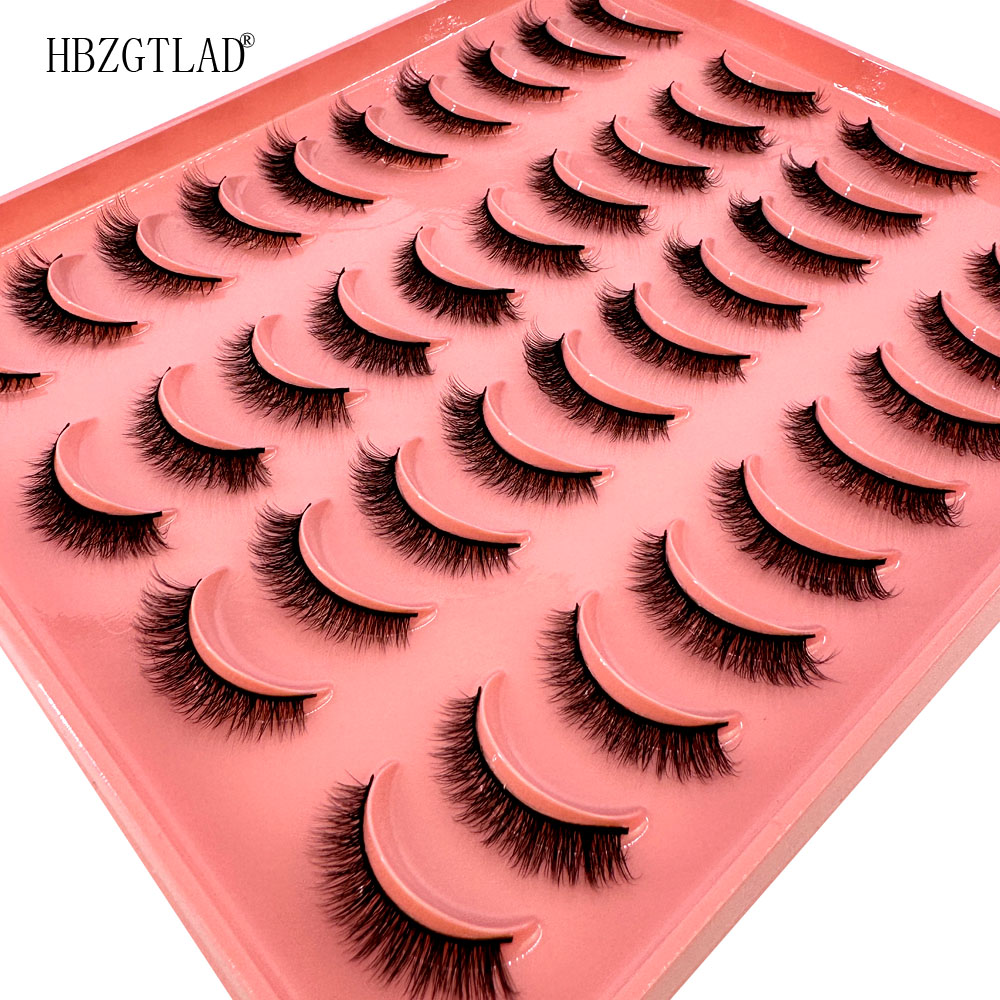 Eyelash Extension Full Set - Новые 20 пар натуральных длинных 3D