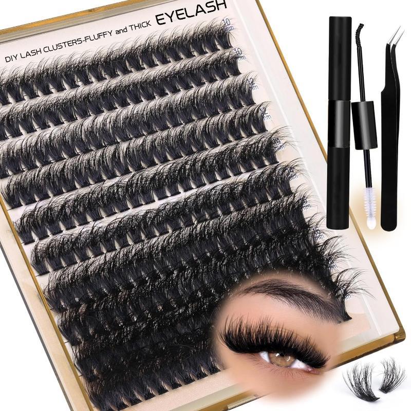 Eyelash Extension Individual - Новые пушистые объемные пучки ресниц для