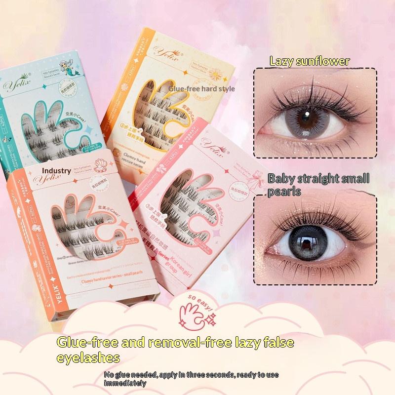 Eyelash Extension Adhesive - Накладные ресницы на 7 рядов, самоклеящиеся,