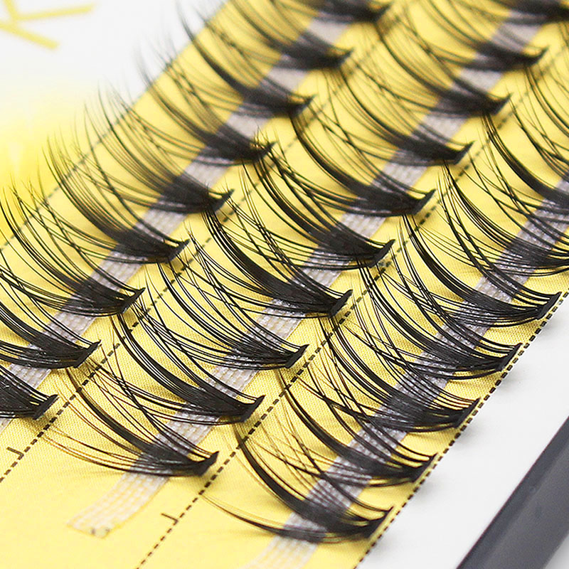 Individual Lash Tray - Kimcci 60 пучков норковых ресниц, натуральные
