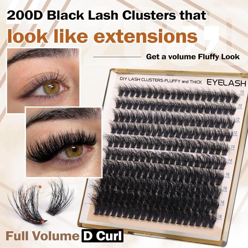 Новые пушистые объемные пучки  – обзор и цена Eyelash Extension Individual