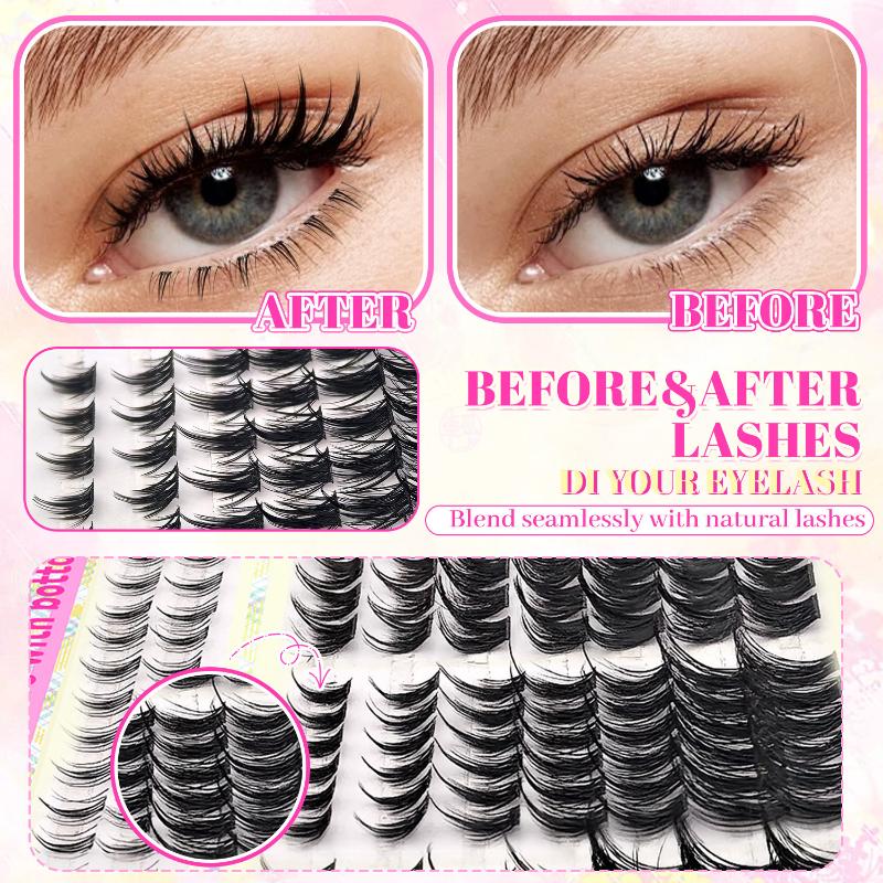 Набор пучковых ресниц для нара – обзор и цена Eyelash Extension Individual