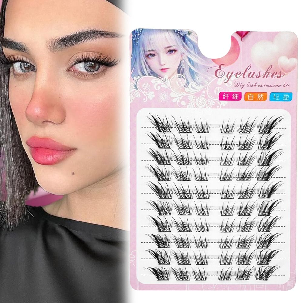 Накладные ресницы 3D Cat Eye C – обзор и цена Eyelash Extension Cat Eye
