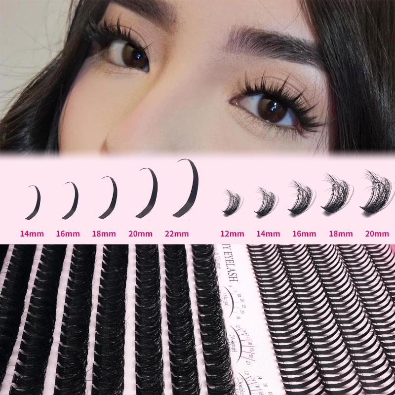 1 коробка накладных ресниц-пуч – обзор и цена Eyelash Extension Individual