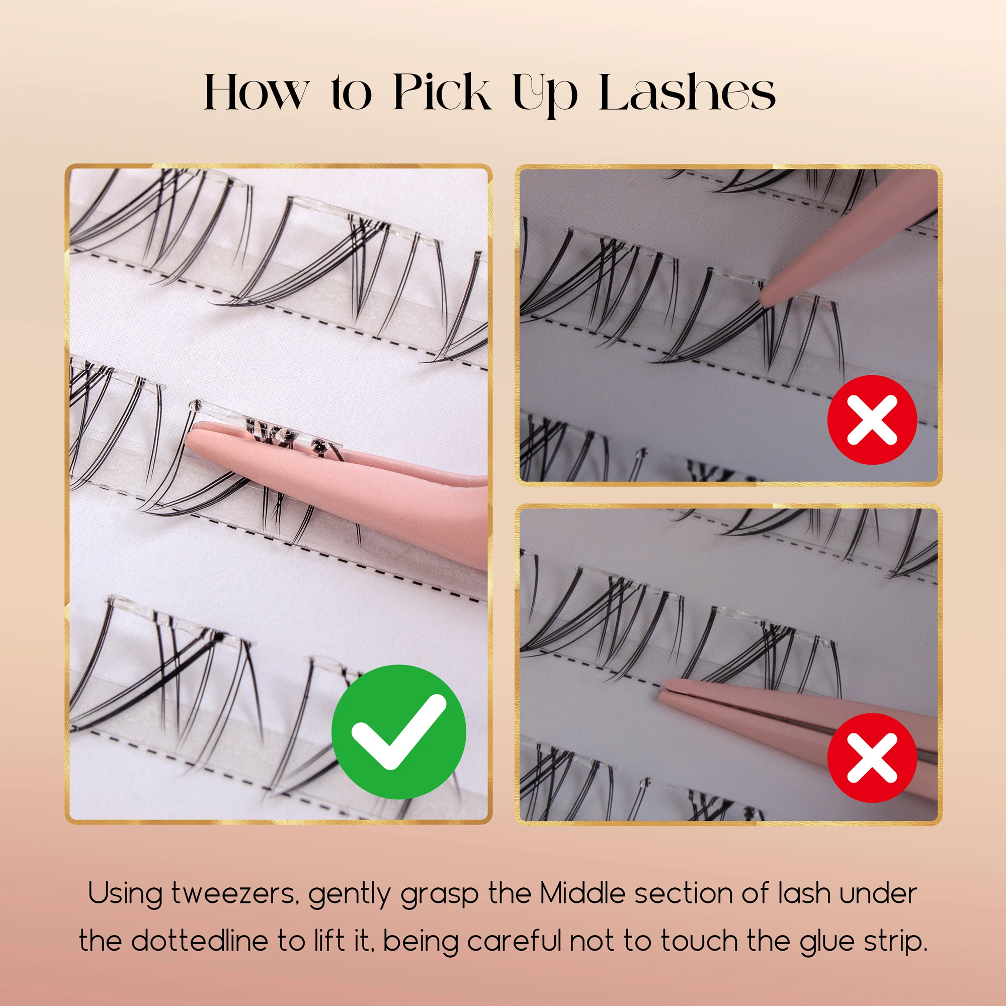 Накладные нижние ресницы Befer – обзор и цена Eyelash Extension Adhesive