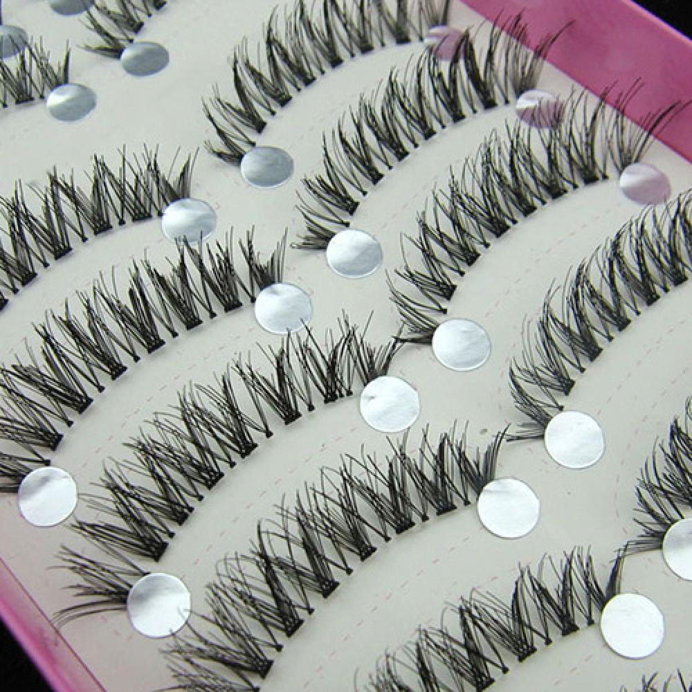 Модные накладные ресницы 10 па – обзор и цена Eyelash Extension Full Set