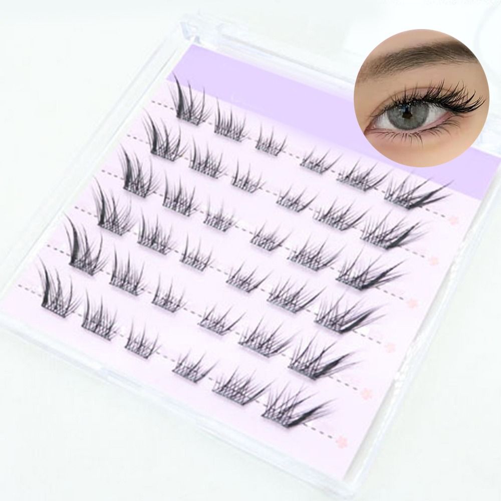 Новые 3D самоклеящиеся ресницы – обзор и цена Eyelash Extension Cat Eye