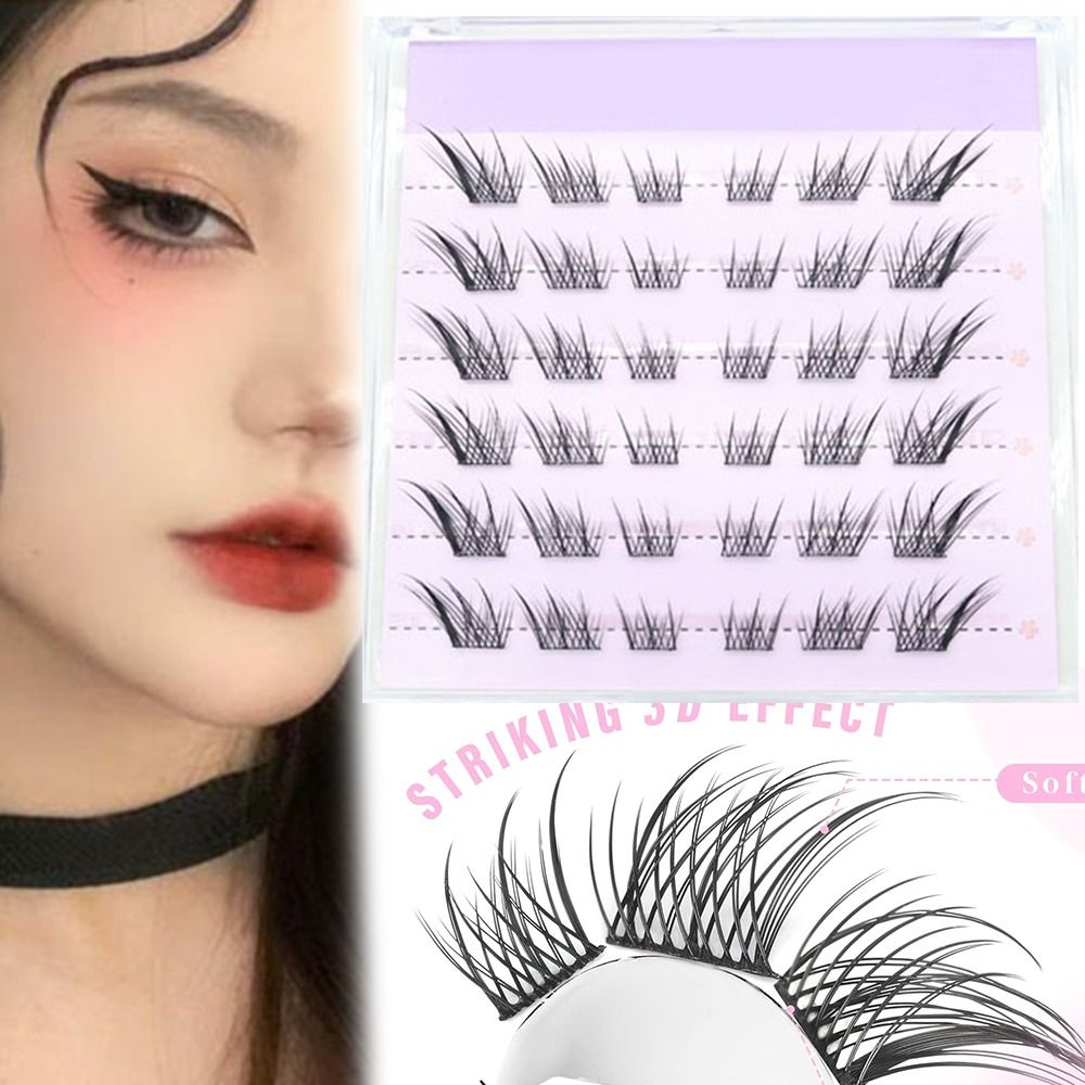 Новые 3D самоклеящиеся ресницы – обзор и цена Eyelash Extension Cat Eye