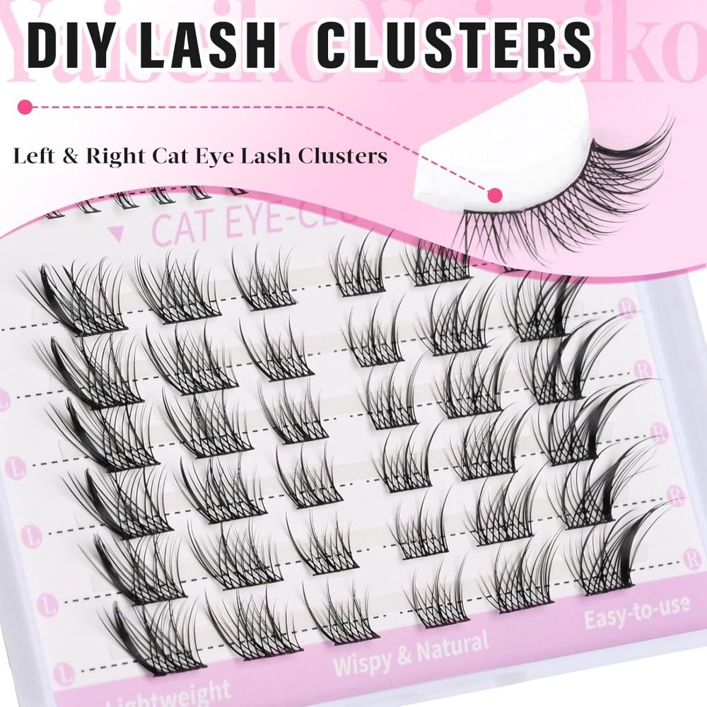 Новые 3D самоклеящиеся ресницы – обзор и цена Eyelash Extension Cat Eye