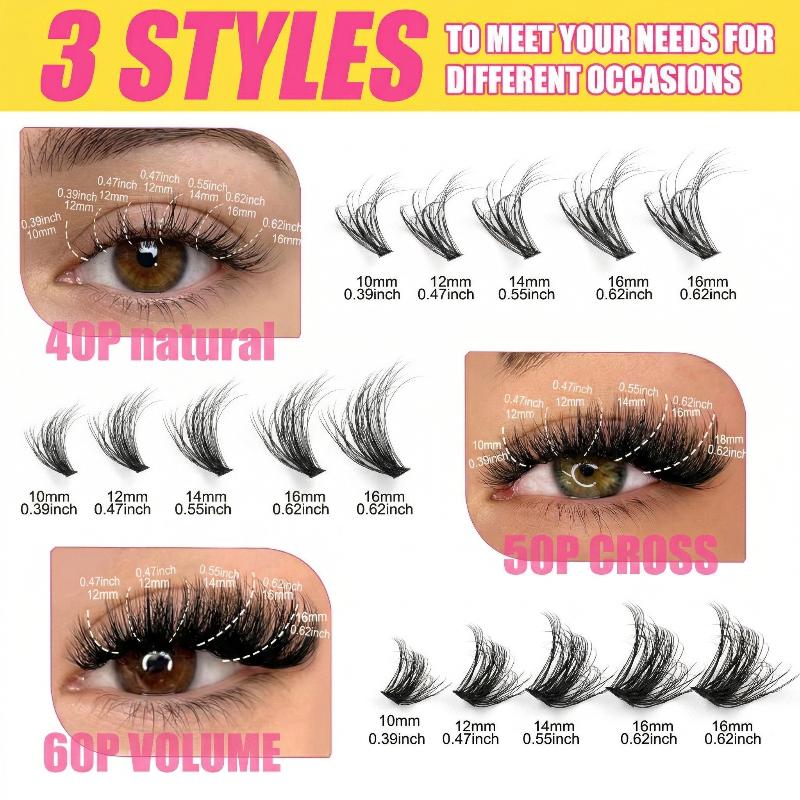 Накладные ресницы-пучки, индив – обзор и цена Eyelash Extension Individual