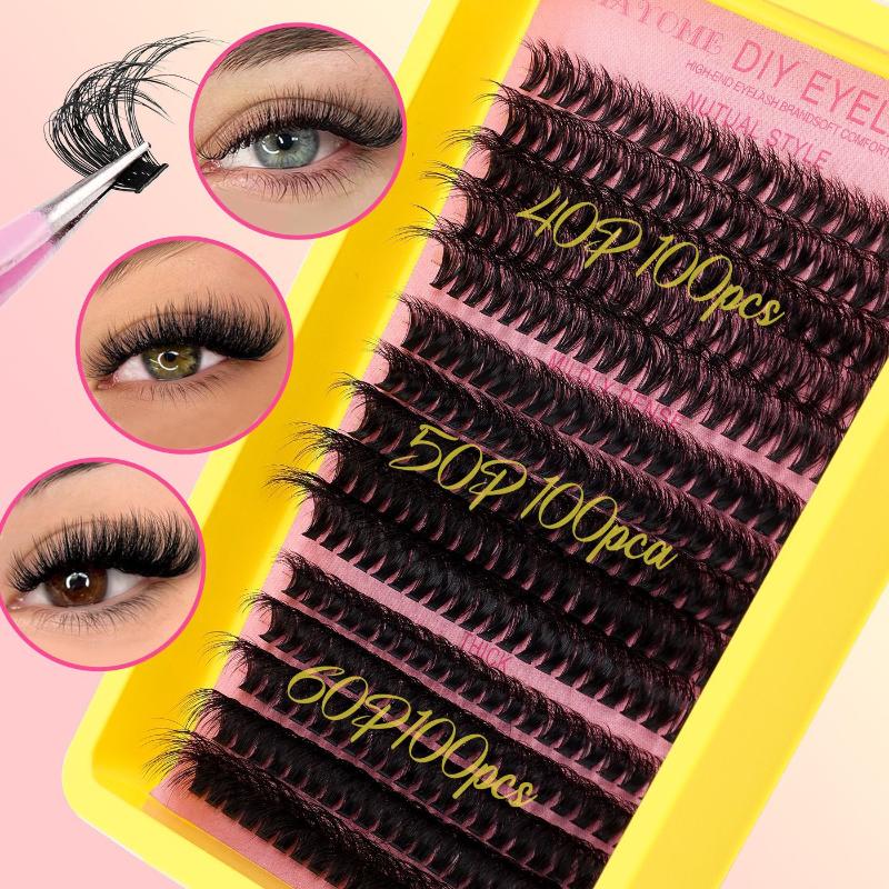 Накладные ресницы-пучки, индив – обзор и цена Eyelash Extension Individual