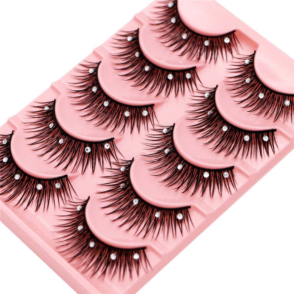 Ресницы, блестящие стразы, инс – обзор и цена Eyelash Extension For Big Eyes