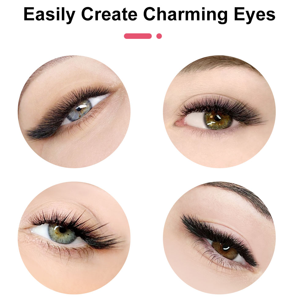 60 шт. 30D C/D/L Curl накладны – обзор и цена Eyelash Extension Cat Eye