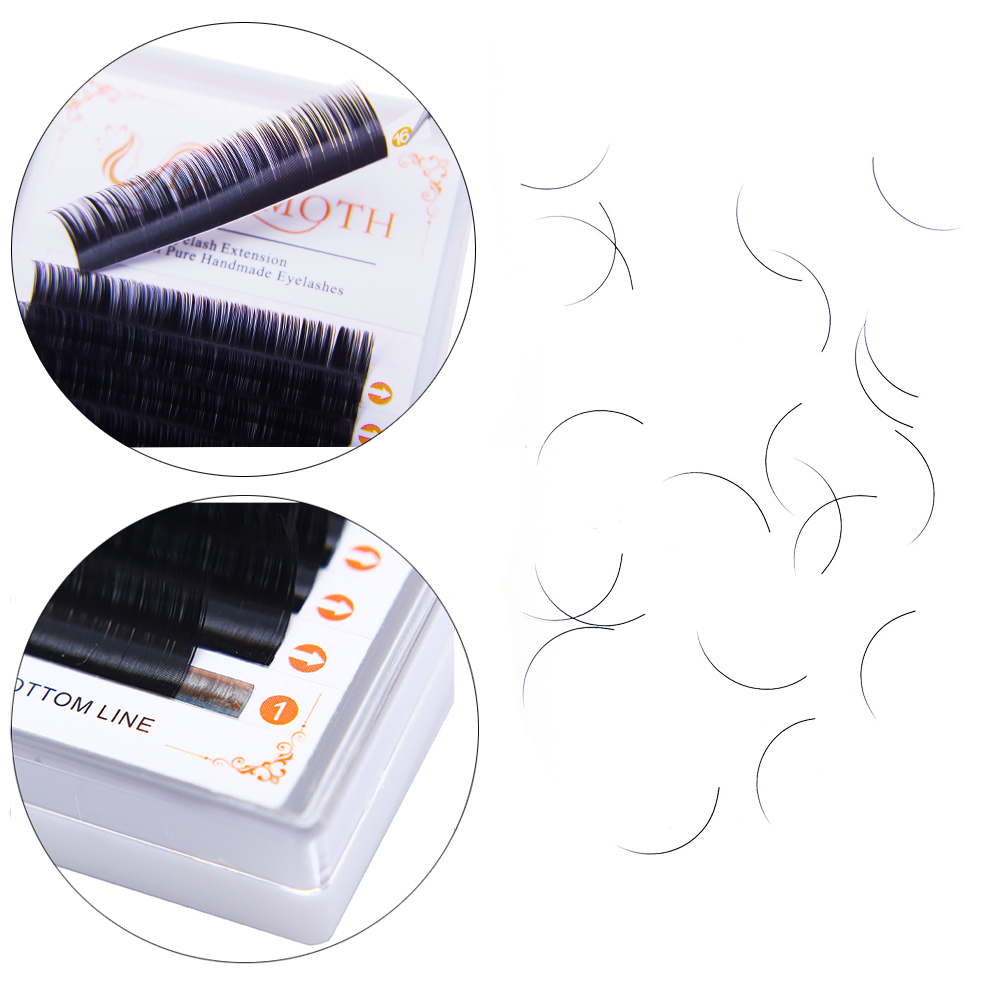 DOSMOTH 10 коробок 16 рядов 7- – обзор и цена Individual Lash Tray