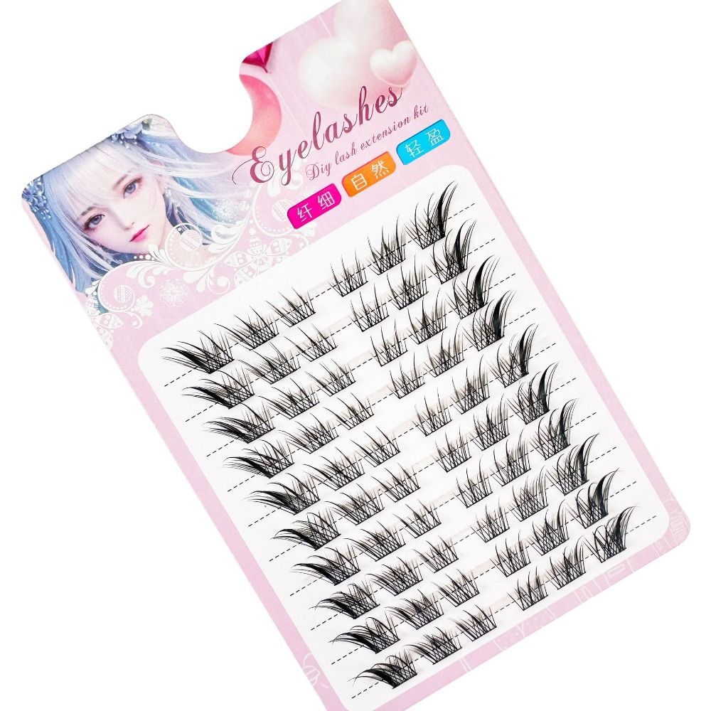 3D кошачий глаз кластеры ресни – обзор и цена Eyelash Extension Cat Eye