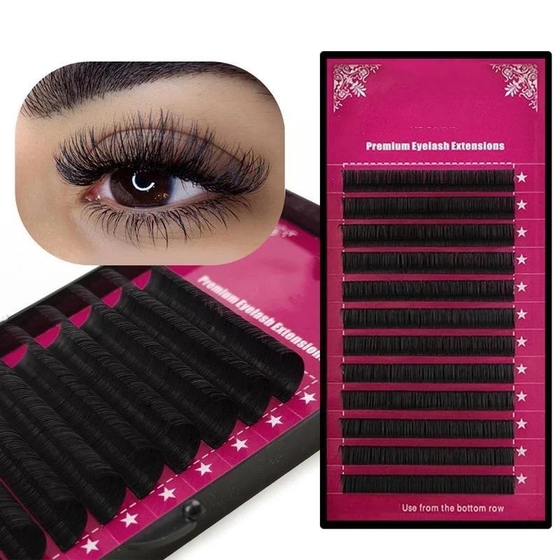 Накладные ресницы из норки пре – обзор и цена Eyelash Extension Individual