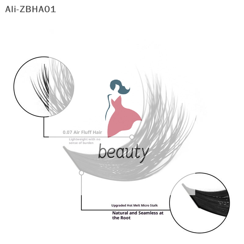 Набор 3D-ресниц из искусственн – обзор и цена Eyelash Extension Individual