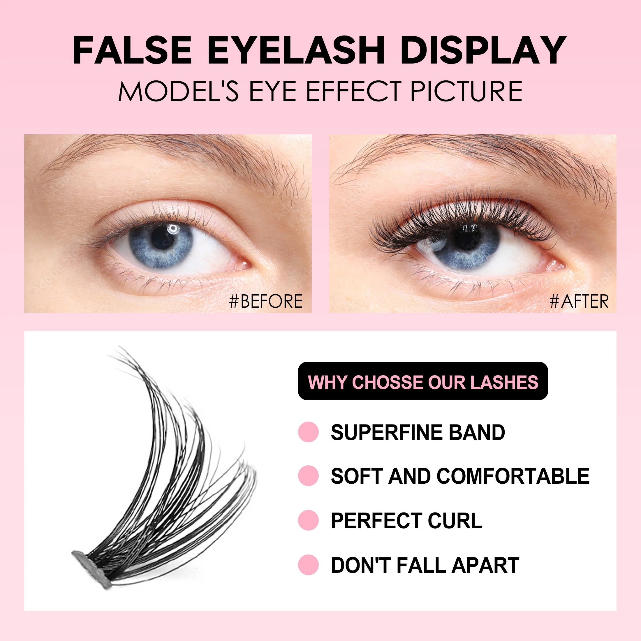 Набор для наращивания ресниц с – обзор и цена Eyelash Extension Full Set