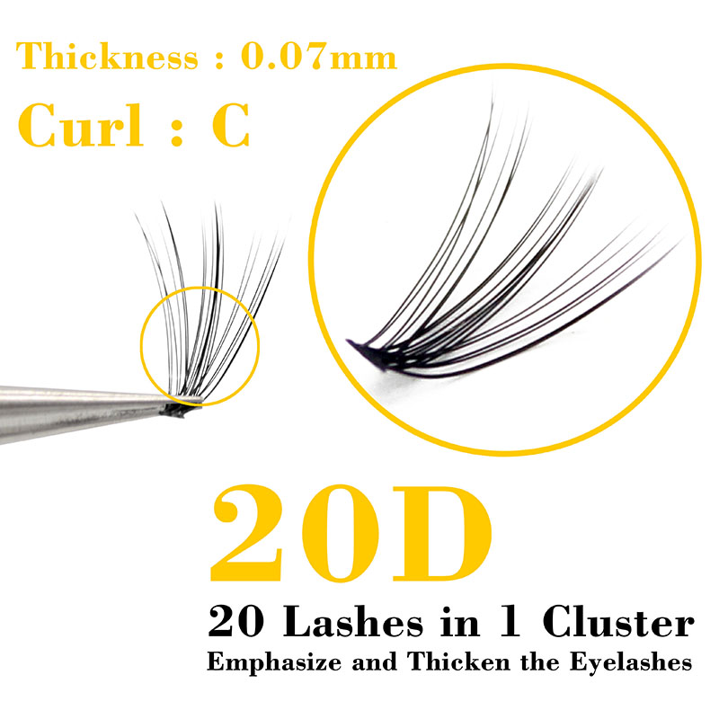 Kimcci 60 пучков норковых ресн – обзор и цена Individual Lash Tray